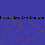 have testosterone woman